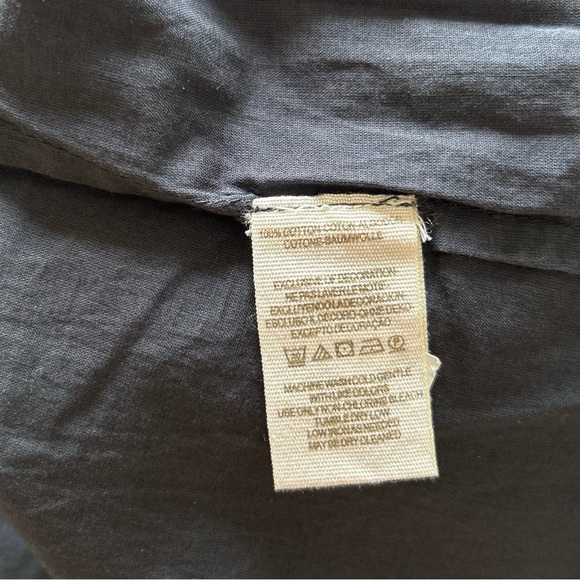 NWOT Free People Cotton Embroidered Strap Dress, Navy Blue/Multi - Picture 8 of 9